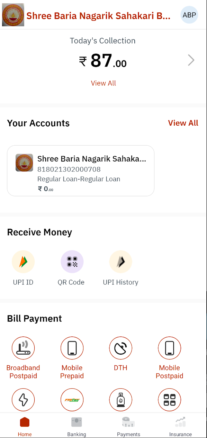 Mobile App Screen